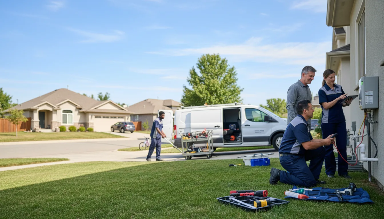 Tankless water heater service in Chase, MI
